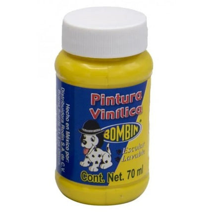 PINTURA VINÍLICA 70ML AMARILLO