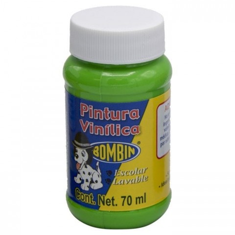 PINTURA VINÍLICA 70ML VERDE AMARILLENTO