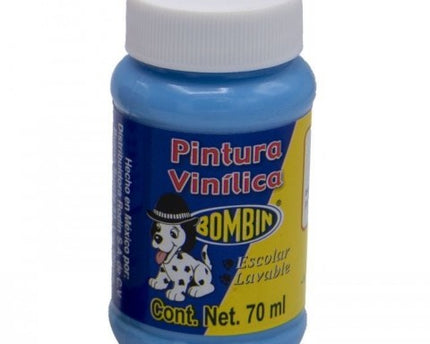 PINTURA VINÍLICA 70ML AZUL CLARO