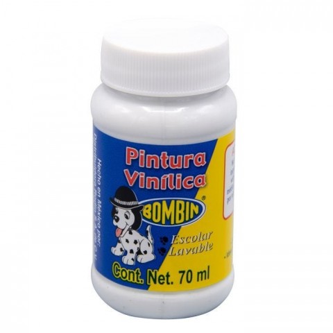 PINTURA VINÍLICA 70ML BLANCO