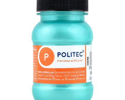 PINTURA ACRÍLICA METALICA 100ML VERDE