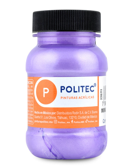 PINTURA ACRÍLICA METALICA 100ML MORADO