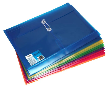 SOBRE PLASTICO C/HILO VERTICAL T/C