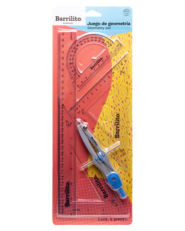 JUEGO DE GEOMETRIA 5PZ