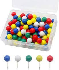 PINS REDONDOS 100PC – ABC School Supply
