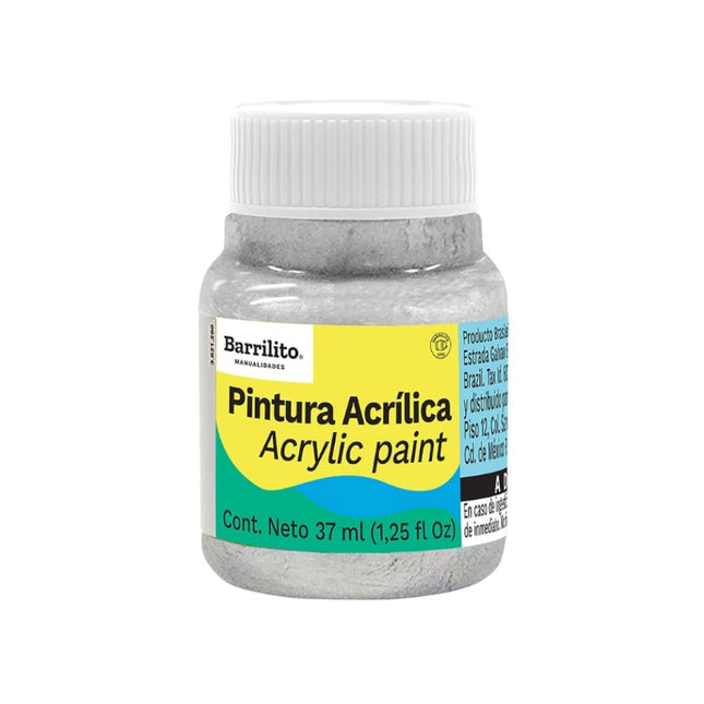 PINTURA ACRILICA PLATA 37ML