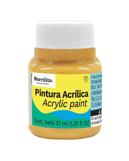 PINTURA ACRILICA METALICA ORO 37ML
