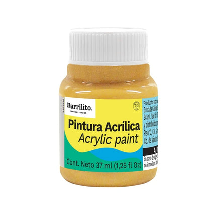 PINTURA ACRILICA METALICA ORO 37ML