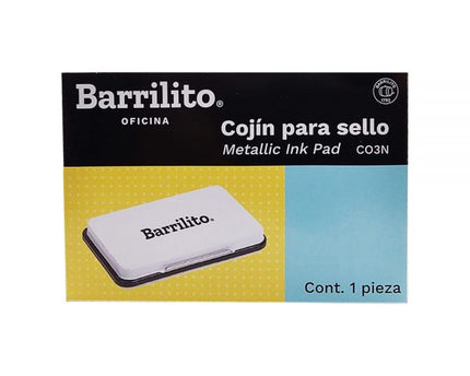 COJIN P/SELLO NEGRO BARRILITO PEQ