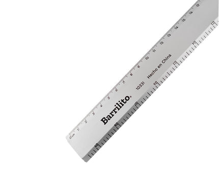 REGLA DE ALUMINIO 100CM BARRILITO