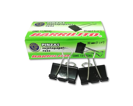 PINZA SUJETA PAPELES ACME 1-1/2 (32MM)