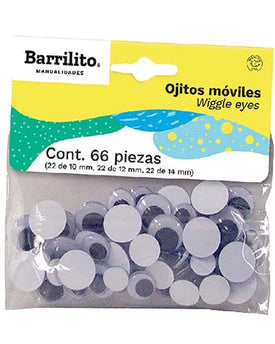 OJOS MOVIBLES VARIOS TAMAÑOS 66PC