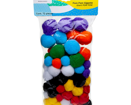 POM POM GIGANTE 72PZ