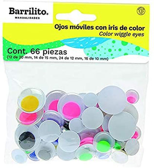 OJOS MOVILES COLORES 66PC