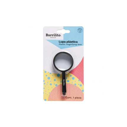 LUPA PLASTICA LENTE VIDRIO 40MM