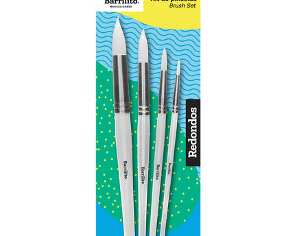 SET DE PINCELES REDONDOS 4PC