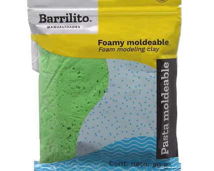 FOAMY MOLDEABLE VERDE BA 50GRM BARRILITO