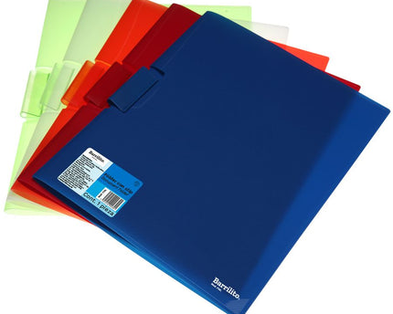 FOLDER PLASTICO CON CLIP T/CARTA