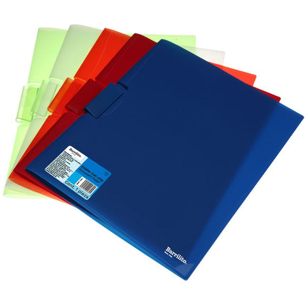 FOLDER PLASTICO CON CLIP T/CARTA