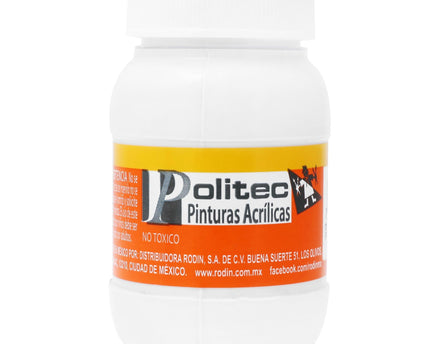 PINTURA ACRÍLICA MATE 100ML  BLANCO DE TITANIO