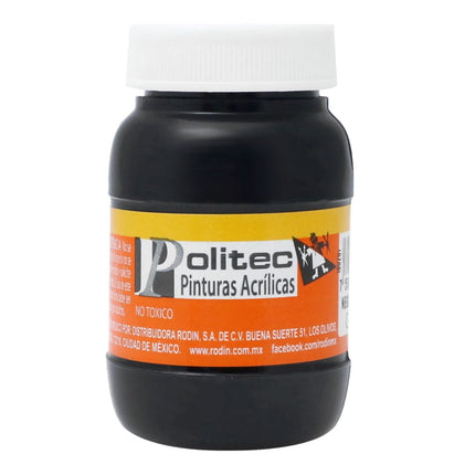 PINTURA ACRÍLICA MATE 100ML NEGRO INTENSO