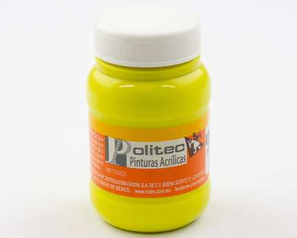 PINTURA ACRÍLICA MATE 100ML LIMON HANZA