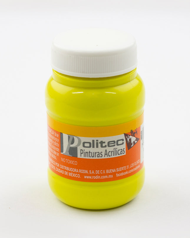 PINTURA ACRÍLICA MATE 100ML LIMON HANZA