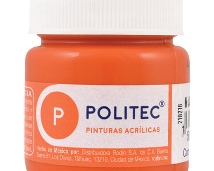 PINTURA ACRÍLICA MATE 30ML NARANJA