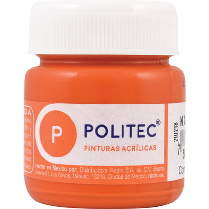 PINTURA ACRÍLICA MATE 30ML NARANJA