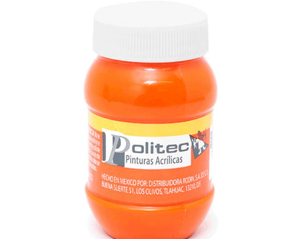 PINTURA ACRÍLICA MATE 100ML NARANJA
