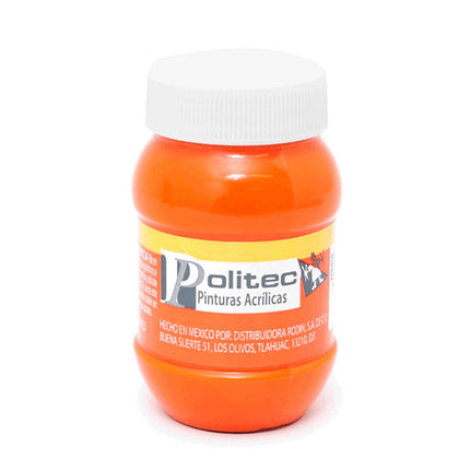 PINTURA ACRÍLICA MATE 100ML NARANJA