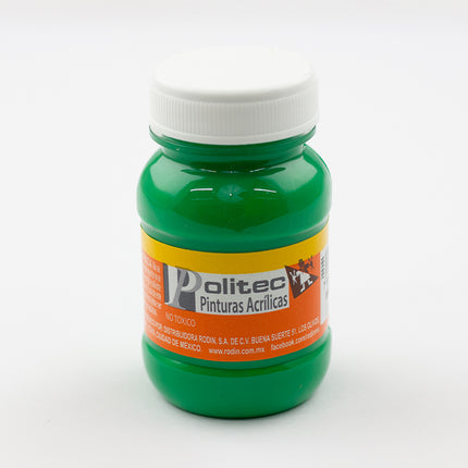 PINTURA ACRÍLICA MATE 100ML VERDE CLARO