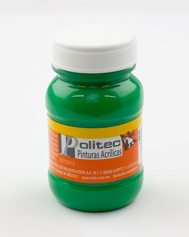 PINTURA ACRÍLICA MATE 100ML VERDE CLARO