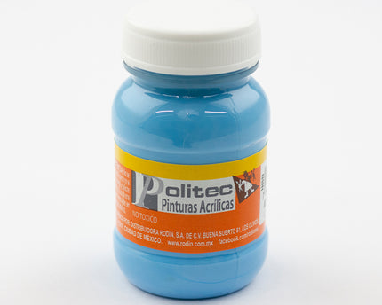 PINTURA ACRÍLICA MATE 100ML AZUL PASTEL