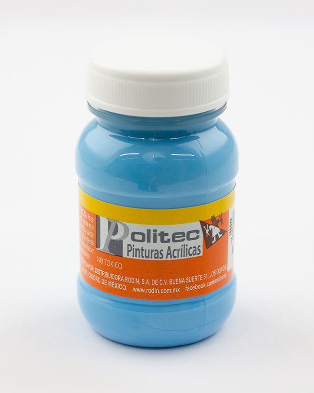 PINTURA ACRÍLICA MATE 100ML AZUL PASTEL