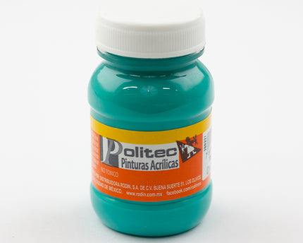 PINTURA ACRILICA POLITEC TURQUEZA 100ML