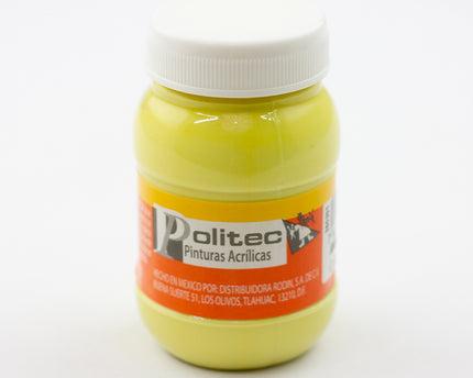 PINTURA ACRÍLICA MATE 100ML AMARILLO PASTEL