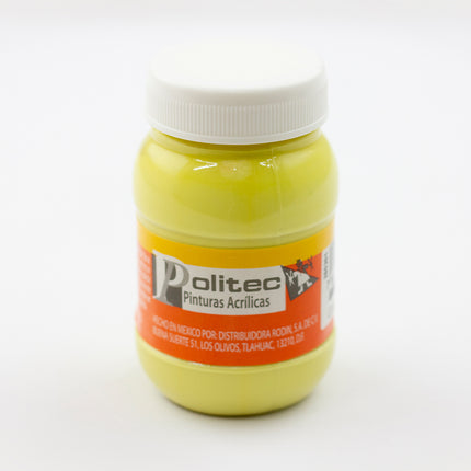 PINTURA ACRÍLICA MATE 100ML AMARILLO PASTEL