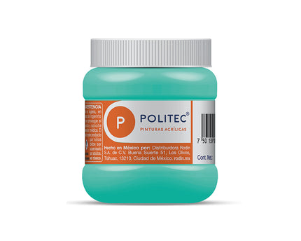 PINTURA ACRILICA POLITEC VERDE PALIDO 250ML