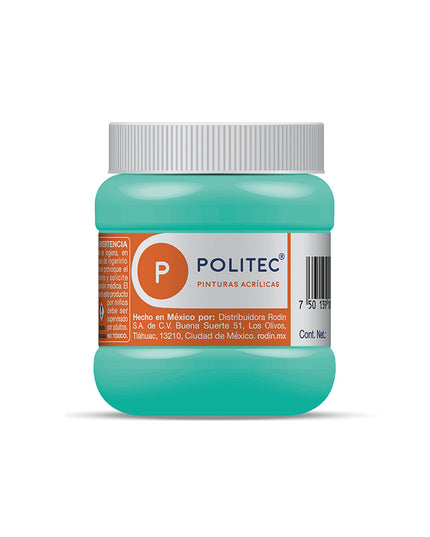 PINTURA ACRILICA POLITEC VERDE PALIDO 250ML