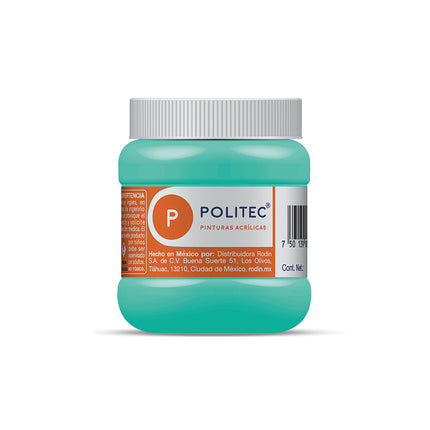 PINTURA ACRILICA POLITEC VERDE PALIDO 250ML