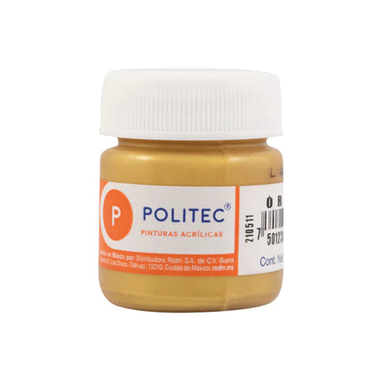 PINTURA ACRÍLICA METALICA 30ML ORO