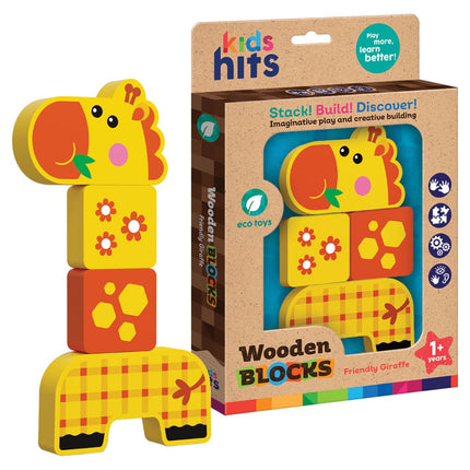 ROMPECABEZAS DE MADERA FRIENDLY GIRAFFE