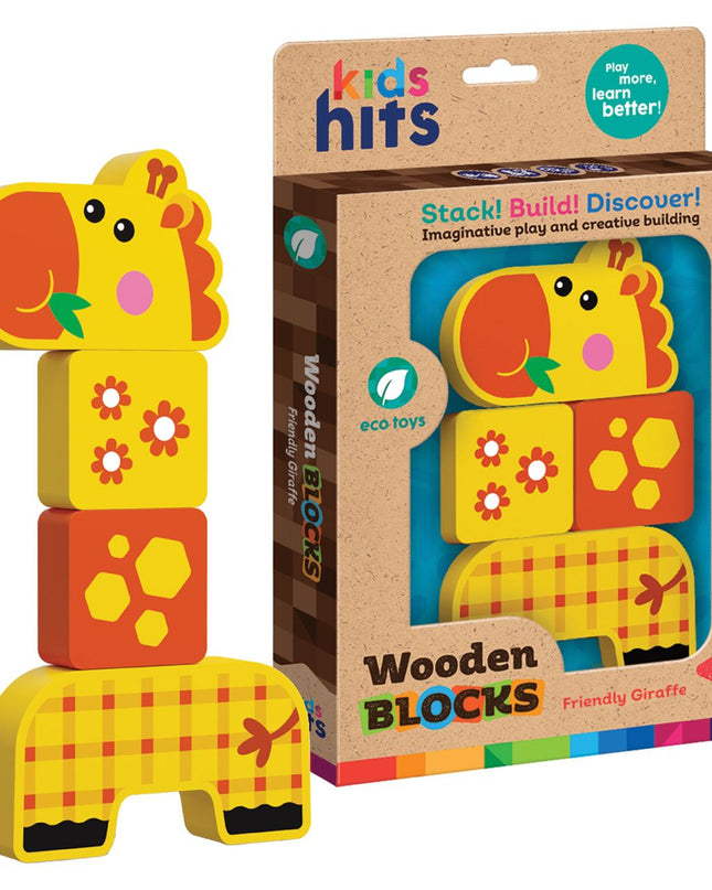 ROMPECABEZAS DE MADERA FRIENDLY GIRAFFE