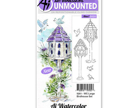 SET DE SELLOS LARGE BIRDHOUSE - 7 PCS