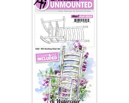SELLO PARA ACUARELA WC ROCKING CHAIR