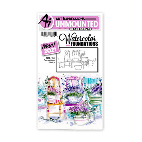 SELLOS P/ ACUARELA WC FOUNDATIONS CHAIRS