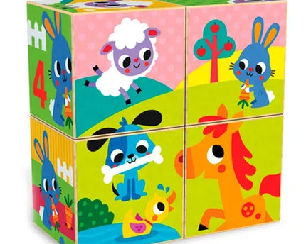 ROMPECABEZAS DE MADERA COUNTING FARM