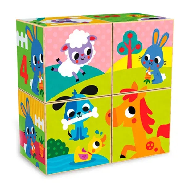ROMPECABEZAS DE MADERA COUNTING FARM
