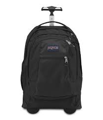 MOCHILA JANSPORT C/ RODOS DRIVER 8 BLACK